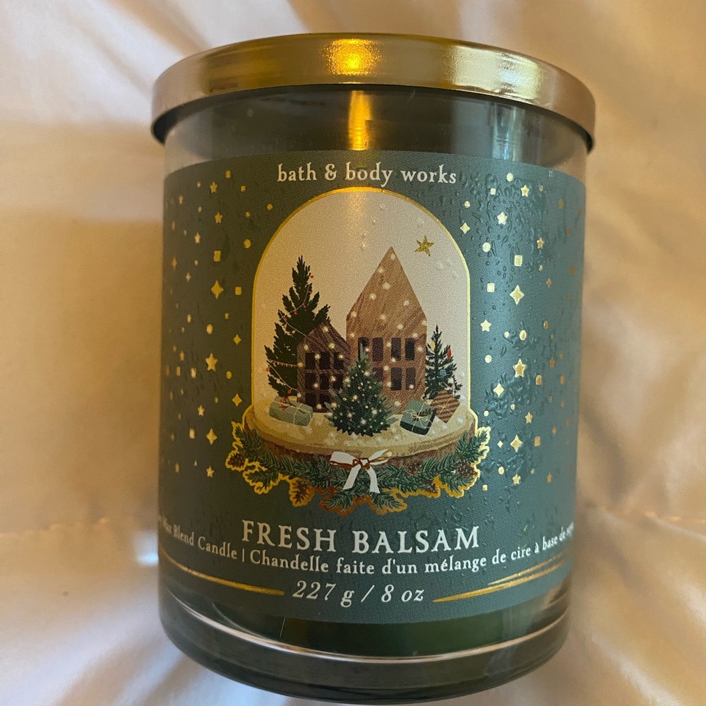 Bath & Body Works Fresh Balsam Candle